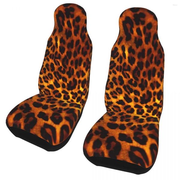 Coprisedili per auto stampa 3D Leopardo universale per auto camion SUV o furgone Cheetah Sedili avvolgenti Protezione per donna