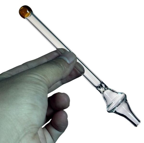 APPOOL 6,3 polegadas Nector Coletor Caneta Colorida Estilo Coletores de Néctar Tubo Reto Pyrex Vidro Queimador de Óleo Tubos Acessórios para Fumar Dab Straw