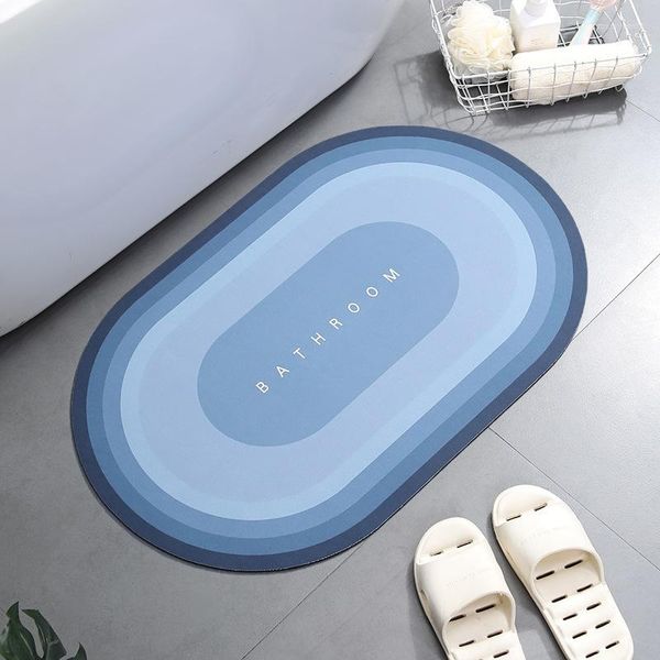 Bad Matten Dusche Schlafzimmer Matte Weiche Seite Moderne Saugfähigen Hause Teppich Tür Dekor Badezimmer Einfache Anti-slip Teppich Eingang badewanne