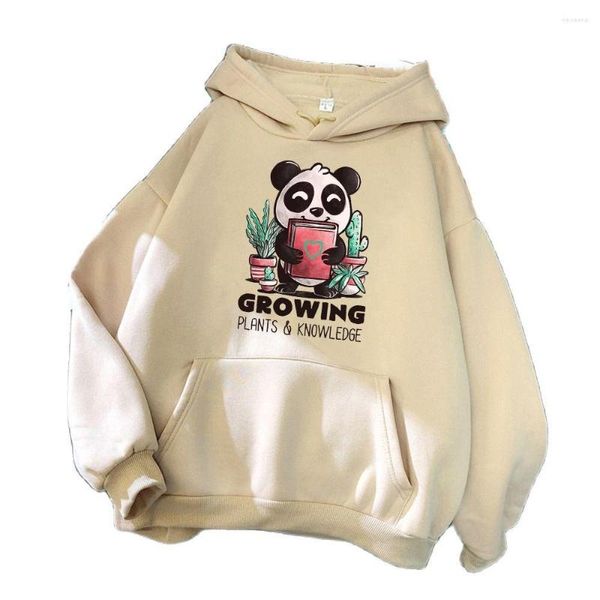 Erkek Hoodies Hoodie Kadın Sevimli Yabancı Ticaret Baskı Üst Hayvan Panda Harajuku Street Giyim Sweatshirt Anime Giysileri Promosyon