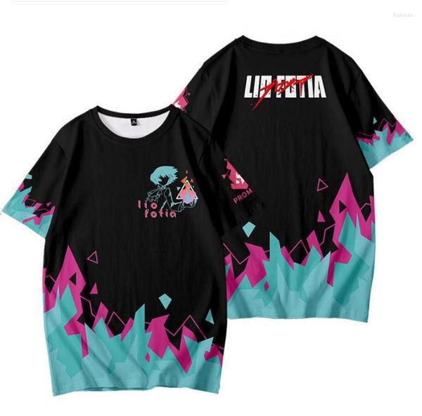 Magliette da uomo T-shirt PROMARE Cosplay Six Terylene Summer Kids Stampa 3D Tops Tees