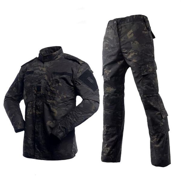 Gym Kleidung Arme Militär Uniform Männer Armee Taktische ACU Multicam Camouflage Anzug Militar Soldat Kleidung Hosen Set Garments181R