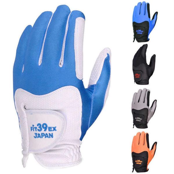 Cooyute Fit-39 Herren-Handschuhe für die linke Hand, 5 Farben, einfarbig, 5 Stück, Golfhandschuhe 201112209H