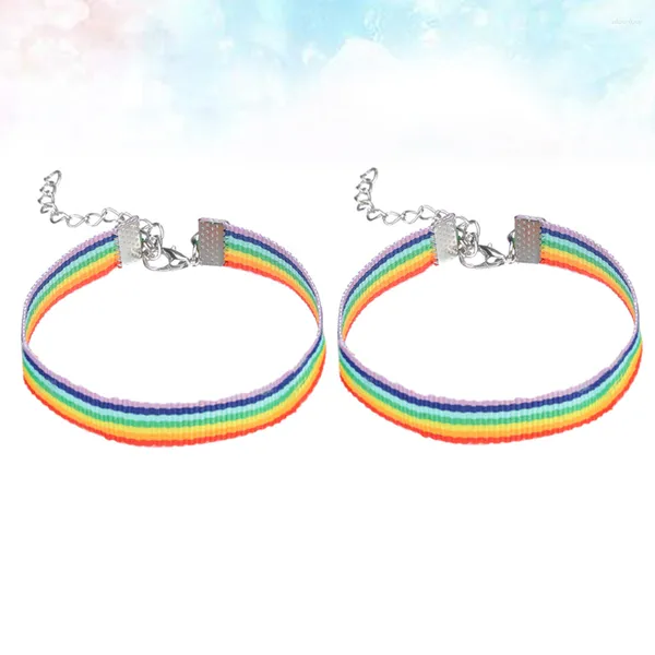 Charm-Armbänder, 2 Stück, Statement-Frauen, Homesexual-Armband, europäische amerikanische Gay-Kette Miss