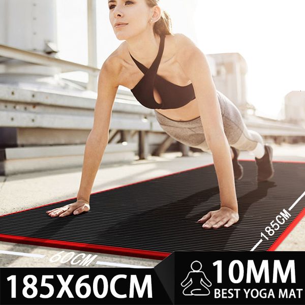 Yoga Mats Mat Egzersiz Ekipmanları Fitness Egzersiz Evinde Spor Salonu Pilates Spor Ekipman Vücut Binası Spor Eğlence 230907