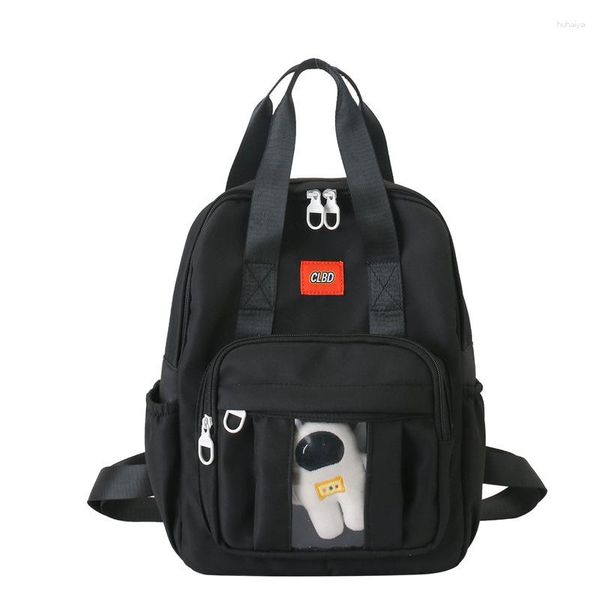 Rucksack Schultaschen für Teenager Mädchen große Kapazität Nylon Frauen Freizeit Handtasche Reise Laptop Mode Studenten Büchertaschen
