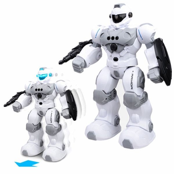 ElectricRC Animals Il robot giocattolo programmabile 24G Telecomando wireless Rilevamento dei gesti Suono e luce Modello di combattimento intelligente 230906