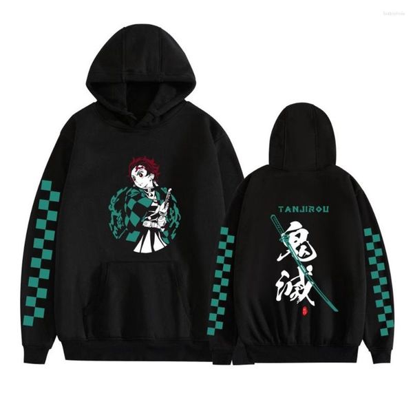 Erkek Hoodies 2d Anime Jujutsu Kaisen kapüşonlu Sweatshirt Erkek/Kadınlar 2023 Moda Sokağı Giyim Sonbahar ve Kış