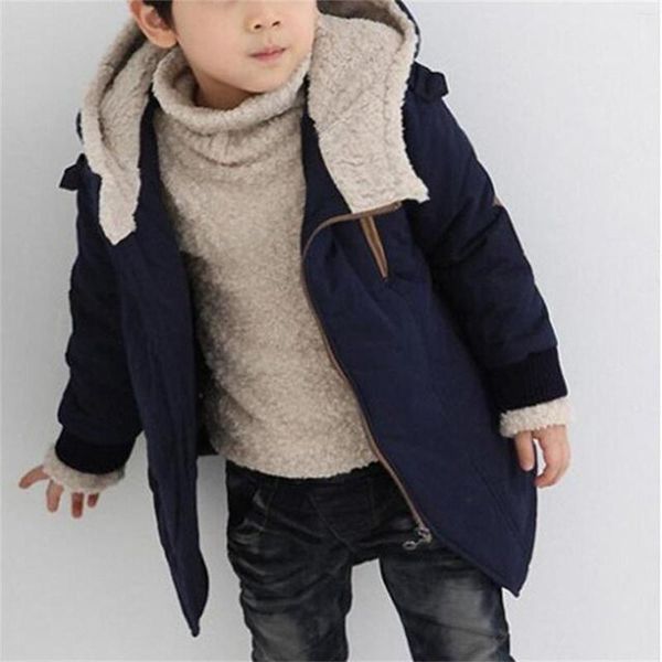 Куртки Зимняя куртка для малышей, легкая для мальчиков и девочек, детское стеганое пальто, флисовое пальто, большой размер 6