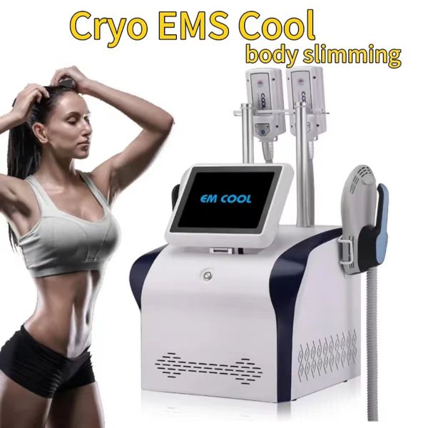 Venda quente portátil ems criolipólise gordura congelamento corpo esculpir ems magro perda de gordura estimulador muscular colete linha pêssego dispositivo quadril