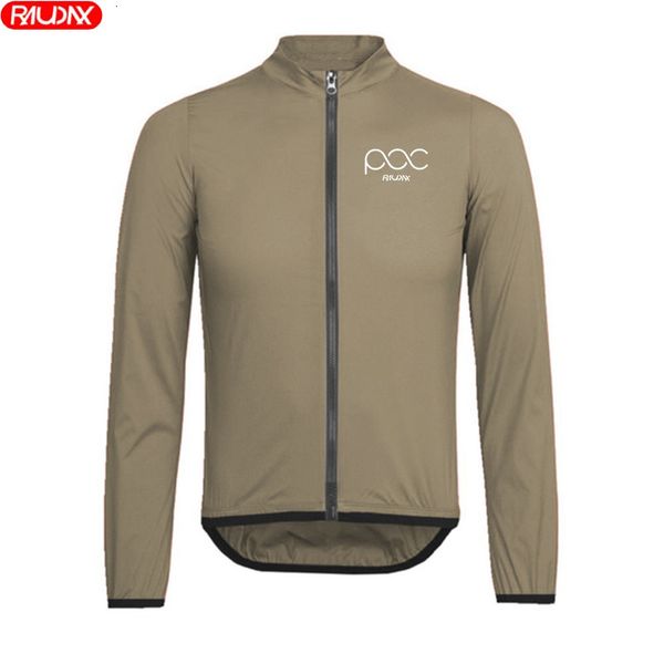 Camisas de ciclismo tops raudax poc outono unissex à prova de vento manga longa primavera mtb bicicleta à prova d'água top leve 230907