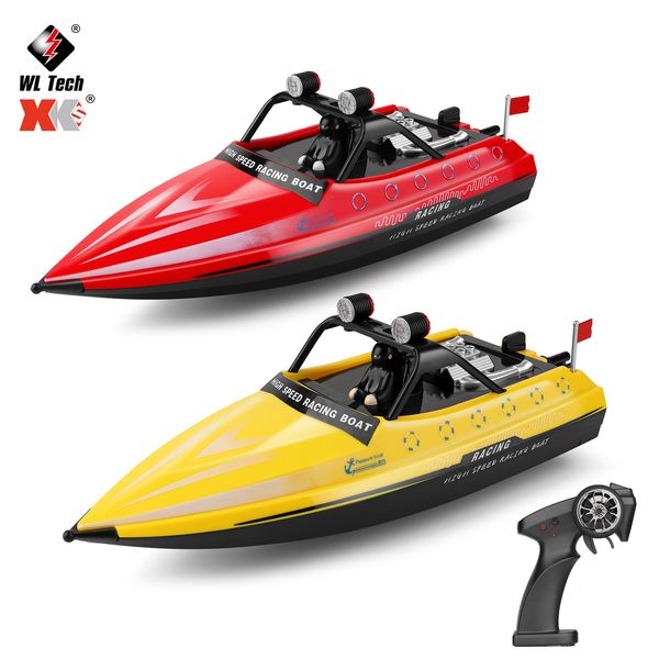 ElettricoRC Boats WLtoys WL917 RC Boat 24GHz Telecomando Jet 16kmh Giocattolo Regalo per Bambini Adulti Ragazzi Borsa di stoccaggio Pacchetto 230906