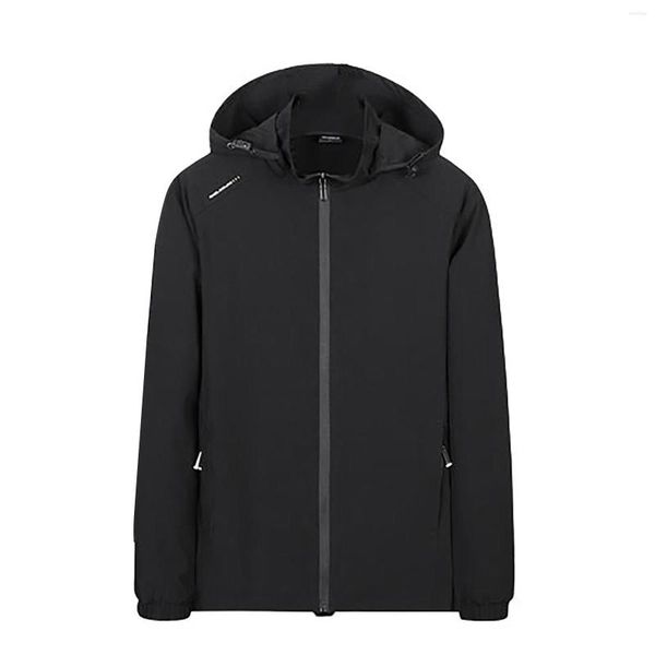 Jaquetas masculinas grandes e altas neve para homens jaqueta de lã outono inverno sólido à prova de vento velha escola mens trench coat