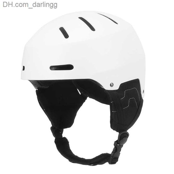 Caschi da ciclismo 2023 Nuovo casco da sci Scheda singola e doppia Ultraleggero Assorbimento degli urti Sicurezza Casco da neve Ragazze Sport estremi all'aperto Q230907