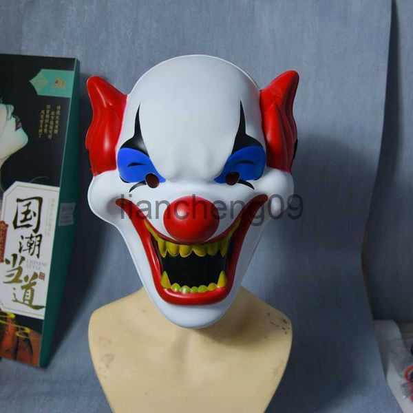 Maschere per feste Nuovo 2023 Rosso Grande Naso Maschera da Clown Plastica Halloween Maschera horror Costume Ballo Puntelli per prestazioni Accessori per prestazioni x0907