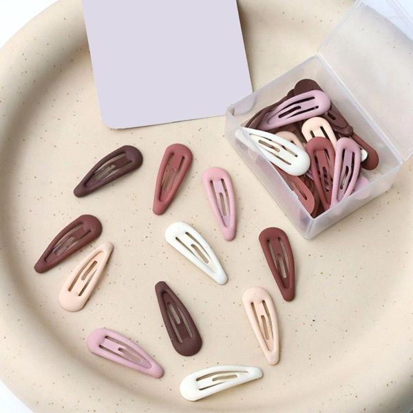 Haarschmuck Clips Set für kleine Mädchen Süße Wassertropfen Haarnadel Groß 30PCS Pin Seitenclip Dekorationen Kinder Kopfschmuck