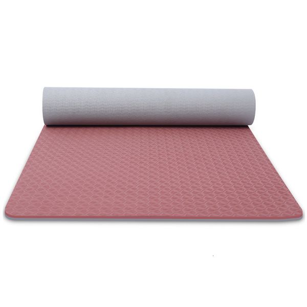 Yoga paspasları 18306106mm TPE Mat Bag Slip Slip Halı Sporu Ev Salonu Egzersiz Yeni Başlayan Çevre Fitness Jimnastik 230907