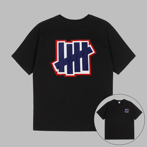 T-shirts de créateurs pour hommes UNDEFEATED Summer 2023 ICON S/S Tee UNDFTD Japon Imprimé Mode Hommes T-shirt 100% Coton Casual Manches Courtes Streetwear Oversize T-shirts S-2XL