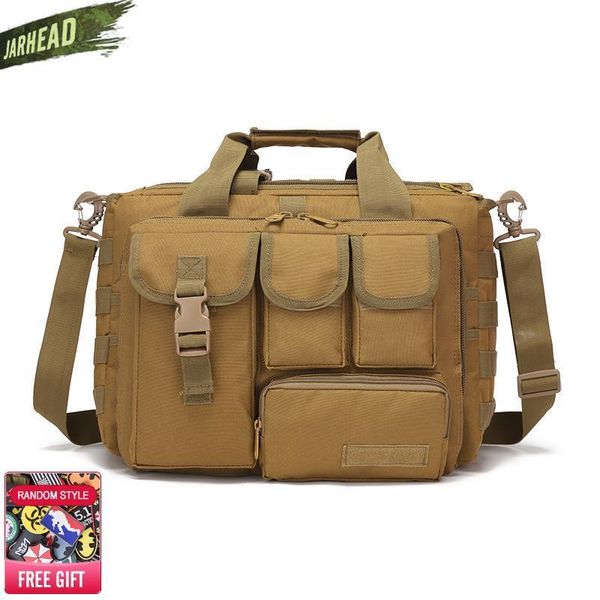 Zaino Outdoor Uomo Borsa a tracolla tattica Borsa a tracolla per laptop Borsa impermeabile portatile per esercito Borsa tattica militare 230907