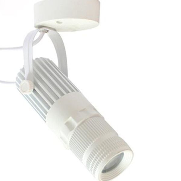Faretti Zoom Dimmerabile Lampada da binario a LED Messa a fuoco regolabile Proiettore da palco Lampada da soffitto per KTV Bar Ristorante Cafe Illuminazione spot D2.5
