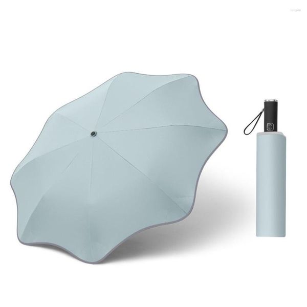 Guarda-chuvas YOUZI Anti-uv Business Sun Umbrella Triplo Automático 8-bone Rain