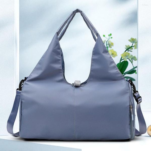 Bolsas de lona Oxford Mat Bolsa de transporte Gran capacidad Manta impermeable Bolso Lavable Ligero Plegable con zapatería para acampar al aire libre