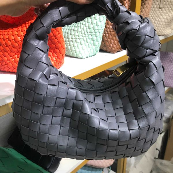 Frauen Designer Luxus Handtasche Bvs 2023 Heißer Verkauf Botega Veneto Woven frauen Knödel Geknotet Horn Wolke Unterarm X