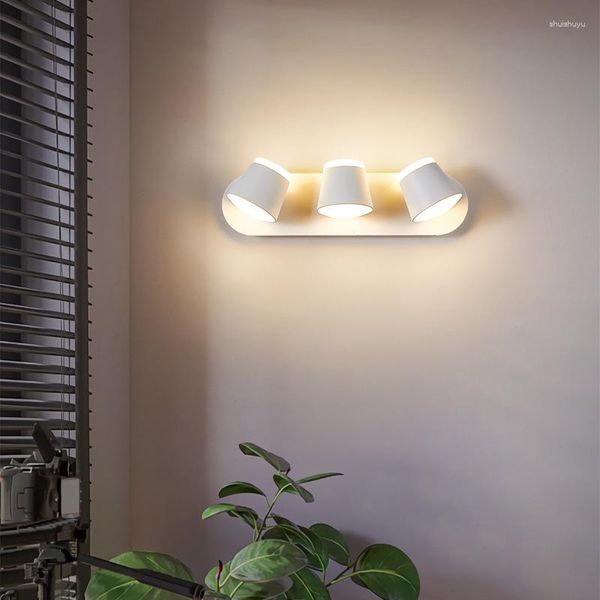 Lampada da parete moderna e minimalista per interni ed esterni El Aisle Corridoio Cancello Comodino Scale Corridoio Cilindro LED