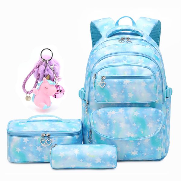 Mochilas saco de escola primária mochila para crianças mochilas para adolescentes meninas sacos de escola para meninas mochila ortopédica conjunto 230906