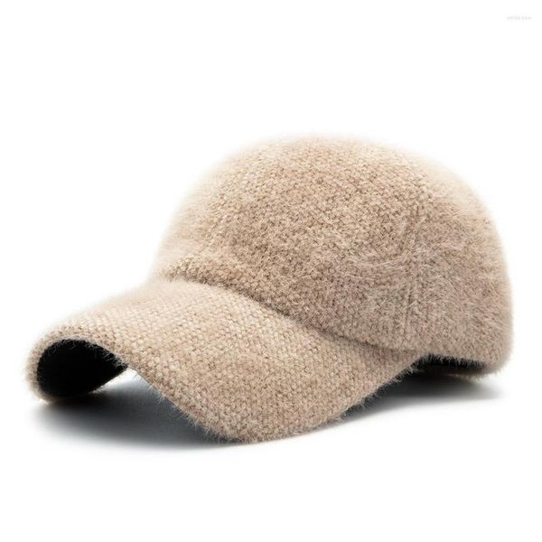 Bola bonés modelos de inverno boné de beisebol casual chapéus sólidos cor pura peruca preta chapéu destacável para homens mulheres ao ar livre