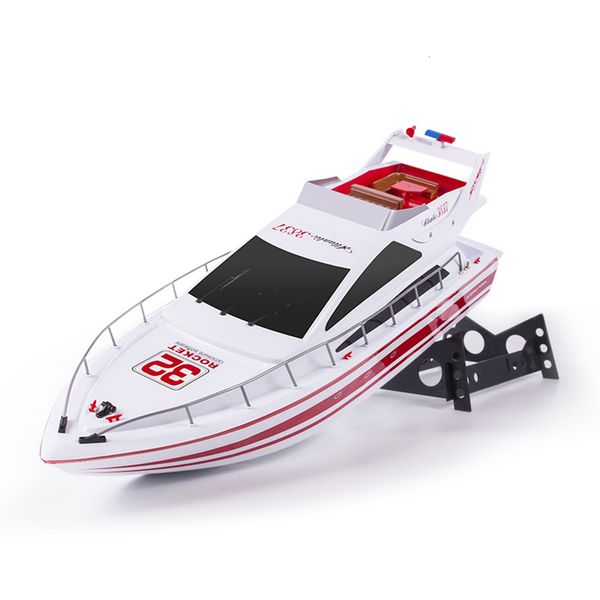 ElectricRc Boats 3837 24G Radyo Kontrol Teknesi RC Yüksek Hızlı Gemi Su geçirmez Model Elektrik Hız Tekne Çocuk Oyuncakları Hediye 230906