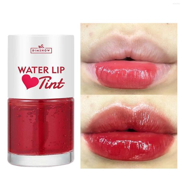 Lipgloss 2 in 1 Spiegel Wässrig Erröten Wasserdicht Langlebig Transparent Gelee Flüssiger Lippenstift Womon Beauty Makeup Lippen Kosmetik