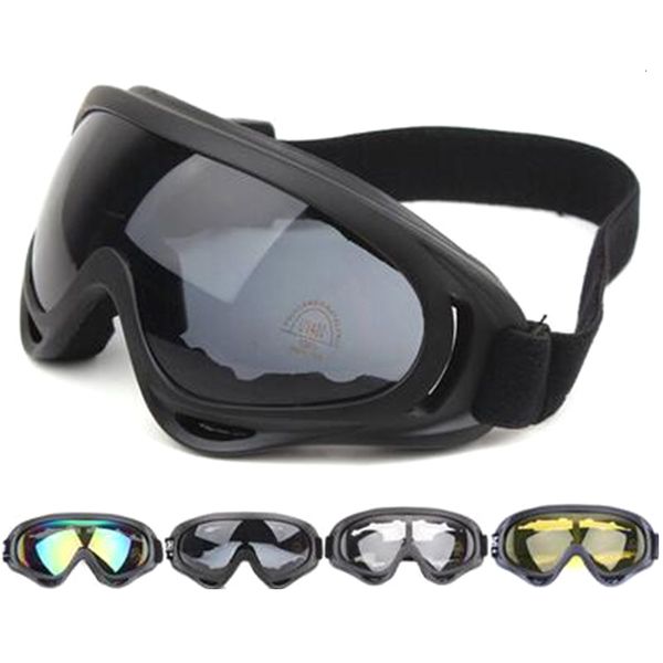 Óculos de esqui Dirt Bike Óculos Capacetes Motosiklet Gozlugu Óculos de ciclismo ao ar livre Moto Esqui à prova de vento à prova de areia Proteção UV Óculos de sol 230907