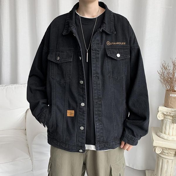 Giacche da uomo Cappotto di jeans 2023 Primavera e autunno Fried Street Top Abbigliamento da giacca da baseball casual alla moda coreana