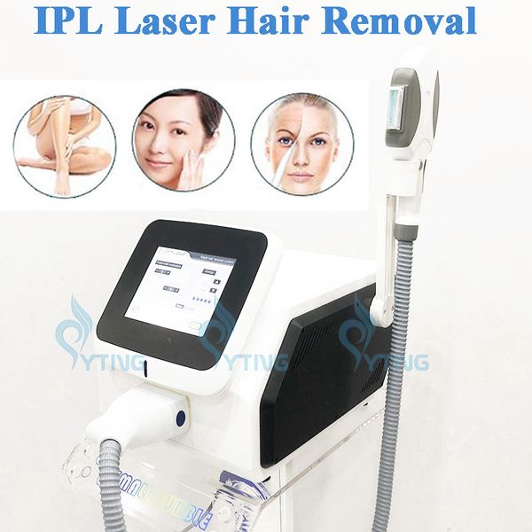 Лазерная эпиляция IPL Лазерная машина OPT Удаление прыщей Лечение сосудов Лечение пигментации Омоложение кожи