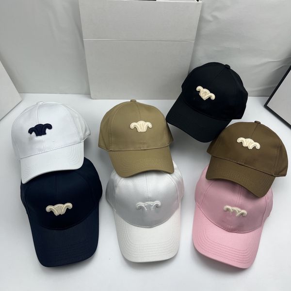 Cappello di design italiano Nuovo semplice cappellino da baseball per uomini e donne ad alta versione di qualità 1: 1 berretto da sfera di moda