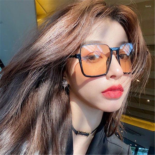 Sonnenbrille 1PC Mode Vintege Metall Cat Eye Korea Stil Anti-blaues Licht Brillengestell Computer