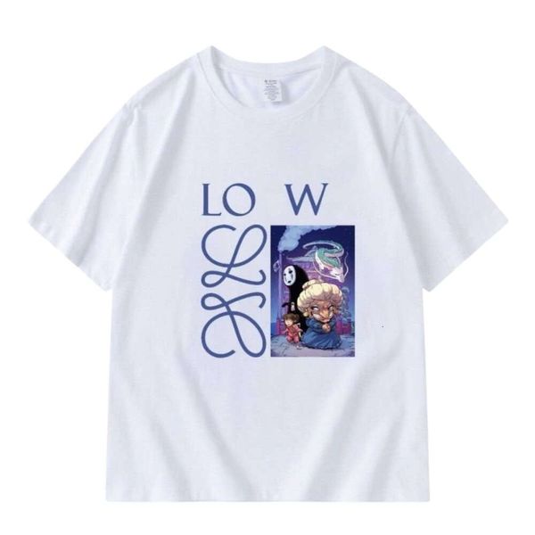 Designers Mulheres T-shirt Loewees Moda e Luxo Camisetas Masculinas Verão Moda Clássica Camiseta Mens e Mulheres Casual Camiseta com Letras Bordadas Impressão