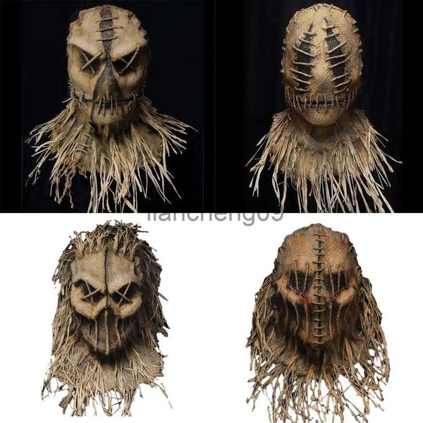 Маски для вечеринок Vecna Stranger Things Mask Косплей Ужас Дьявол Анфас Шлем Латексные маски Хэллоуин Карнавал Реквизит для вечеринок x0907