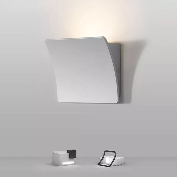 Настенный светильник, современные минималистичные светильники COB, домашние декоративные светильники для магазинов, проход в спальню