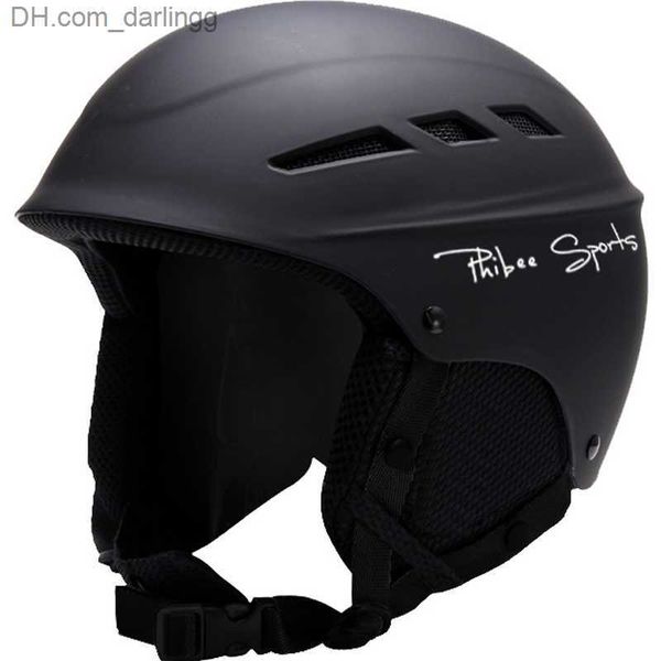 Fahrradhelme Promotio Mann/Frau/Kinder Skihelm Winter Plüsch Snowboard Helm Skateboard Skating Maske Moto Bike Cycking Klettern Sport Sicherheit Q230907