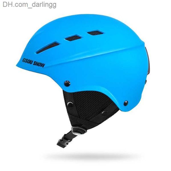 Capacetes de ciclismo de esqui meninos meninas adulto anti impacto profissional segurança capacete de neve esportes ao ar livre motocicleta snowmobile q230905