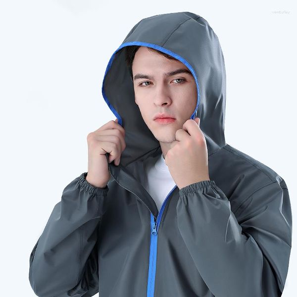 Regenmäntel Hosen Unisex Regenmantel Regenschirmabdeckungen Beständige Jacke Laufen Männer Wasserdicht Casaco feminino Outdoor-Sportartikel