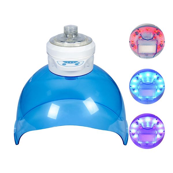 Outros equipamentos de beleza Spa Beauty Care Photon Therapy Face Neck LED Dispositivo de terapia de luz 3 cores Máscara LED facial anti-rugas