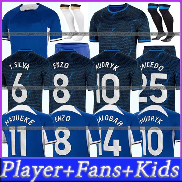 23 24 CFC Fsan Jogador Futebol Jerseys Special Champions Maillot Foot LUKAKU PULISIC MONTE HAVERTZ ZIYECH CHILWELL HUDSON ODOI KANTE 2023 2024 camisas de futebol homem crianças