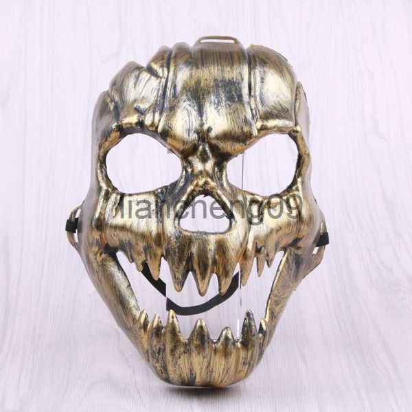 Máscaras de festa Masquerade Traje Decoração Adereços Aniversário Casamento Crânio Fantasma Máscara Assustadora Assustadora Festa Dress Up Horror Cosplay X0907