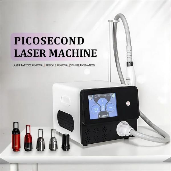 Neue Design-Pikosekunden-Laser-Tätowierungs- und Pigmententfernungsmaschine 3 Wellen Haarentferner Schönheitssalonausrüstung