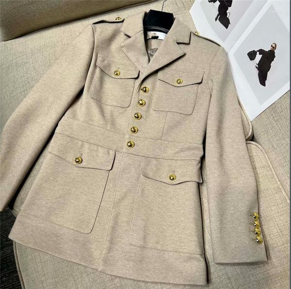 Giacche da donna Abbigliamento donna Giacca di moda a maniche lunghe di alta qualità Cappotto per abiti invernali di marca firmati Brazeler