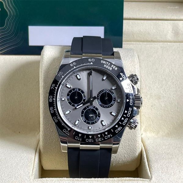 Наручные часы Высококачественные роскошные мужские часы - Сапфировое зеркало Водонепроницаемые Автоматические Механические Полная упаковка в комплекте