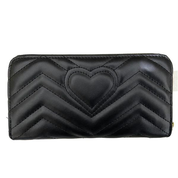 Nuovo portafoglio di design per donna Portafoglio lungo di marca per pochette moda da donna con scatola Designer Billetera308U